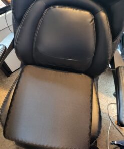 KYSMOTIC Gel Seat Cushion for Long Sitting (Super Large & Thick), Soft & Breathable, Gel Chair Cushion for Wheelchair, for Hip Pain, Gel Seat Cushion for Office Chair (1 Cushion+1 Cover) Black Cover+rose Red Cushion 30 71VYYreitmL