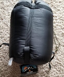 TETON Sports Cascade Double Sleeping Bag; Lightweight, Warm and Comfortable for Family Camping, Teal, 87" x 60" Cascade Double-Wide 46 71VYcFMerPL