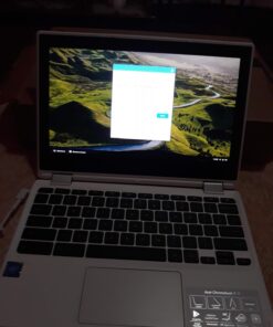 Acer - R 11 CB5-132T-C8ZW 2-in-1 11.6" Touch-Screen Chromebook - Intel Celeron - 4GB Memory - 16GB eMMC Flash Memory - White 18 71VYxl0PnbL