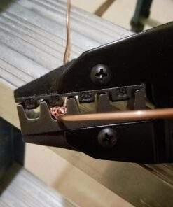 iCrimp Ratchet Wire Crimping Tool Set w/ 5 Interchangeable Jaws for Insulated and Non-Insulated Terminals AWG20-2, Wire Stripper included 26 71VZd9YIM0L