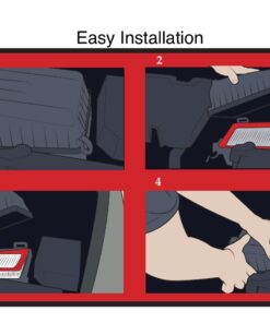 EPAuto GP258 (CA11258 / 17220-R5A-A00) Replacement for Honda Rigid Panel Engine Air Filter for CR-V (2012-2014) 12 71Va7uhpyIL
