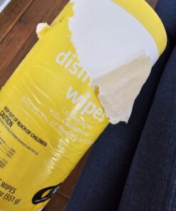 Amazon Basics Disinfecting Wipes, Lemon & Fresh Scent, Sanitizes, Cleans, Disinfects & Deodorizes, 255 Count (3 Packs of 85) (Previously Solimo) (Packaging May Vary) 85 Count (Pack of 3) 3 Pack--2 Lemon, 1 Fresh 27 71VaJMWNpxL