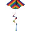 In the Breeze Rainbow Stripe Delta Kite 42" Twister Tail 3158 28 71VaWqiHYL