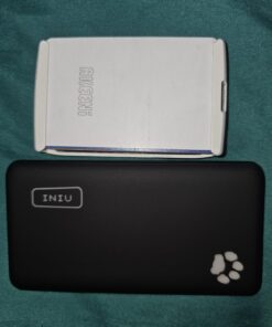 INIU Portable Charger, Slimmest 10000mAh 5V/3A Power Bank, USB C in&out High-Speed Charging Battery Pack, External Phone Powerbank Compatible with iPhone 15 14 13 12 11 Samsung S22 S21 Google iPad etc Black 31 71VanWglLL