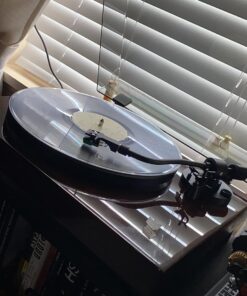 Fluance RT81 Elite High Fidelity Vinyl Turntable Record Player with Audio Technica AT95E Cartridge, Belt Drive, Built-in Preamp, Adjustable Counterweight, High Mass MDF Wood Plinth - Walnut 52 71VavA5b2lL