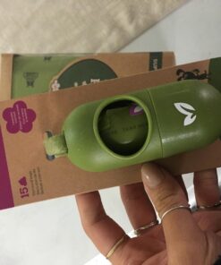 Earth Rated Leash Dispenser & 15 Dog Poop Bag Bundle Pack - Ultra-Thick Doggie Waste Bags with Holder | Lavender-Scented With Leak-Proof Security 1 Dispenser, 15 Bags 40 71Vb0bSqJ1L 1