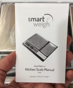 Smart Weigh Culinary Kitchen Scale 10 kilograms x 0.01 Grams, Digital Food Scale with Dual Weight Platforms for Baking, Cooking, Food, and Ingredients 54 71VccbgdYL