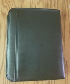 Samsill Professional Resume Padfolio with Secure Zippered Closure, 10.5 x 13 inches, Sleeve for 10.1 inch Tablet, 8.5 x 11 Notepad, Black Full Size 69 71VcsS7EEgL