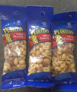 PLANTERS Variety Packs (Salted Cashews, Salted Peanuts & Honey Roasted Peanuts), 24 Packs - Individual Bags of On-the-Go Nut Snacks - No Cholesterol or Trans Fats - Source of Fiber and Healthy Fats 24 Count (Pack of 1) 39 71VctLe526L 2