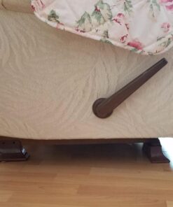 Stander Recliner Risers, Non-Slip Chair Lifters for Adults, Seniors, and Elderly, Low Profile Seat Raiser for Sitting and Standing Assistance, Compatible with Wooden Base Recliners, Set of 4 19 71VdTttK5rL