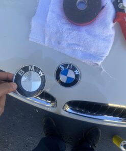 BMW (1987-2010) front Hood engine lid OR Trunk lid EMBLEM badge oem for e30 e32 e34 e36.7 e36 e38 e60 e61 e85 f01 f02 f07 21 71VeAyROH2L