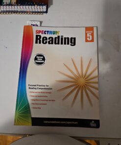 Alternative view of Spectrum Reading Comprehension Grade 5 Workbooks, Ages 10 to 11, 5th Grade Reading Comprehension, Nonfiction and Fiction Passages, Summarizing Stories and Identifying Themes - 174 Pages (Volume 59)