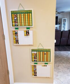 Melissa & Doug Deluxe Wooden Magnetic Responsibility Chart With 90 Magnets 44 71Vi1n1NJUL 1