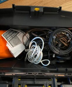 Rolling Tool Box with Wheels, Foldable Comfort Handle, and Removable Top – Toolbox Organizers and Storage by Stalwart 63 71ViELnfwCL