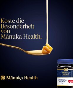 Manuka Health UMF 13+/MGO 400+ Manuka Honey (500g/17.6oz), Superfood, Authentic Raw Honey from New Zealand 1.1 Pound (Pack of 1) Standard Packaging 12 71VjG6L5ScL