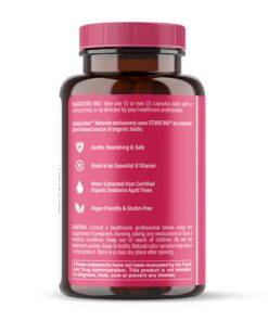 Whole Food Biotin Supplement - Contains Certified Organic Plant Based Biotin from Sesbania Agati Trees - by SolaGarden Naturals. May Support Hair, Skin and Nails. 60 Non GMO Veggie Capsules. 20 71VkPGXhoHL