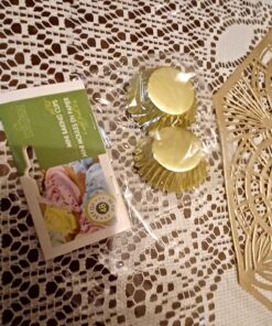 Fox Run Inc. Mini Gold Foil Cupcake Liners, 48-Count 9 71VkQpulxxL