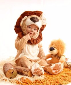 InCharacter Lovable Lion Infant Costume 12-18 Months (Medium) Brown/Tan/Cream 15 71VlLyDNhAL