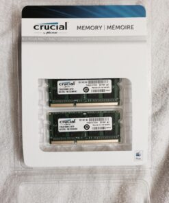 16GB kit (8GBx2), 204-pin SODIMM, DDR3 PC3-12800, 16GB Kit (8GBx2) 37 71VlokAFVPL