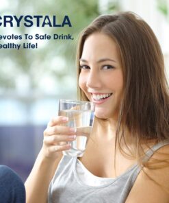 Crystala Filters XWF Water Filter, Compatible with GE XWF Refrigerator Water Filter, 3 Pack 15 71Vm22rHGGL
