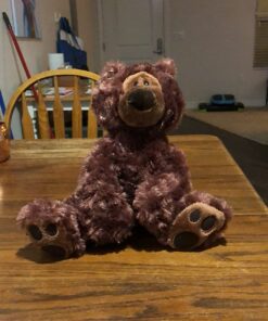 GUND Philbin Classic Teddy Bear, Premium Stuffed Animal for Ages 1 and Up, Chocolate Brown, 12” 34 71VmiAfTO2L