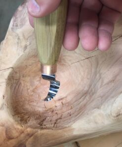 BeaverCraft Wood Carving Hook Knife SK1 for Carving Spoons Kuksa Bowls and Cups Spoon Carving Tools Basic Crooked Knife for Professional Spoon Carvers and Beginners Right-Handed Hook Knife 55 71VnWuxF2lL