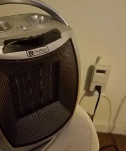 Lux WIN100 Automatic Heating & Cooling 5-2 Day Programmable Outlet Thermostat, Compatible with Portable A/C, Fans, and Space Heaters One Color 28 71VnXMmBkL 1