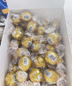 Lindt LINDOR White Chocolate Candy Truffles, Valentine's Day Chocolate, 25.4 oz., 60 Count 27 71Vnjs7HW7L