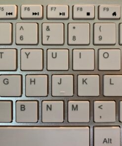 Wireless Keyboard and Mouse,J JOYACCESS USB Slim Wireless Keyboard Mouse with Numeric Keypad Compatible with iMac Mac PC Laptop Tablet Computer Windows -Silver White 49 71VnrO07KzL