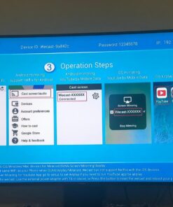 SmartSee Miracast Wireless Display Receiver 1080P HDMI WiFi Media Streamer Adapter Support YouTube Netflix Hulu Plus Airplay DLNA TV Stick for Android/Mac/iOS/Windows (2.4G) 31 71VnxMLKiHL