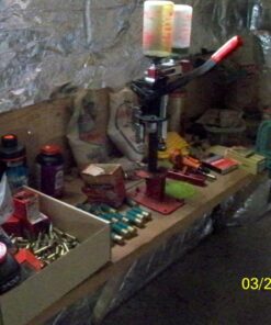 Alternative view of Frankford Arsenal 6 oz. Aerosol Drop Out Bullet Mold Release Agent for Reloading, blue, white