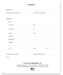 BookFactory Engineering Notebook/Engineer Graph Paper Notebook/Quadrille 4 X 4 Quad Ruled Book - 96 Pages (.25" Lab Grid Format), 8" x 10", Black Cover, Smyth Sewn Hardbound (LIRPE-096-SGR-A-LKT4) 9 71Votc9F6YL