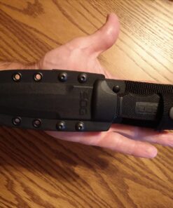 SOG Fixed Blade Knives with Sheath - SEAL Pup Tactical Knife, Survival Knife and Hunting Knife w/ 4.75 Inch Blade and Knife Sheath SEAL Pup - Nylon Sheath 76 71Vp7Wws3DL