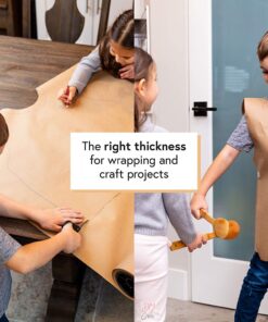 DIY Recycled Material Kraft Paper Roll - Ideal for Shipping - Wrapping and Crafts - Postal Wrapping Paper - Craft Wrapping Paper Roll - Craft Wrapping Paper Roll - 30'' x 1800'' (150ft) Brown 1 Count (Pack of 1) 27 71VqGq3MrOL