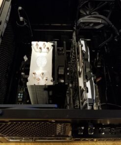 Cooler Master RR-212L-16PR-R1 Hyper 212 LED CPU Cooler with PWM Fan, Four Direct Contact Heat Pipes, Unique Blade Design and Red LEDs 41 71VqeoBrYAL