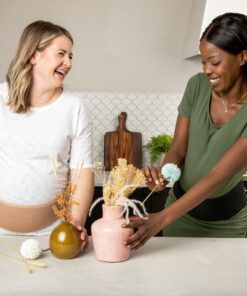Jill & Joey Maternity Belt - Belly/Back Support Band Brace - Pregnancy Must Haves (Beige, Medium) Beige 37 71VqgUxIEUL