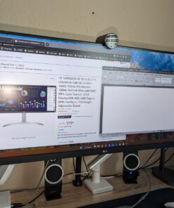 LG 34WQ650-W 34 Inch 21:9 UltraWide Full HD (2560 x 1080) 100Hz IPS Monitor, 100Hz Refresh Rate with RGB 99% Color Gamut, VESA DisplayHDR 400, USB Type-C, AMD FreeSync, Tilt/Height Adjustable Stand 34-inch 100 Hz 29 71VrVmysixL