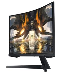 Alternative view of SAMSUNG 32" Odyssey G55A QHD 165Hz 1ms FreeSync Curved Gaming Monitor with HDR 10, Futuristic Design for Any Desktop, LS32AG550ENXZA 32-inch G50A (2022 refresh) QHD, 165Hz Curved