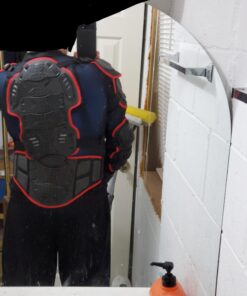 OHMOTOR Motorcycle Body Protective Jacket Armor Men, Motocross Riding Protective Gear,ATV Dirt Bike Chest Spine Protector 3X-Large-4X-Large Red 28 71Vs2Muq7 L