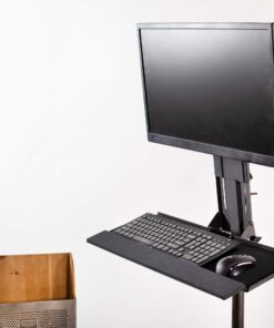 VIVO Computer Keyboard and Mouse Platform Tray, Adjustable VESA Mount Attachment, MOUNT-KB02 23 71Vt Fgee L