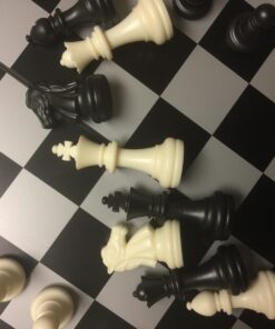 Yellow Mountain Imports Medium 2-in-1 Travel Magnetic Chess & Checkers Board Game Set - 12.5 Inches - Portable, Folding & Travel Perfect 59 71VuNHD6NPL 1