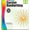 Spectrum Cursive Handwriting Workbook for Kids Ages 8 to 12, Letters and Cross-Curricular Words Cursive Handwriting Workbook for Kids, Grades 3 to 5 - 96 Pages