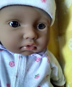 La Baby Boutique Hispanic 11 inch Small Soft Body Baby Doll dressed in Purple for Children 12 Months and older Purple Hispanic 35 71VuvWmLssL