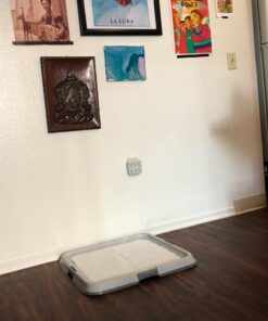 Dogit Dog and Puppy Pee Pad Holder, Puppy Training Pad Holder for Pee Pads, 70576 28 71Vv wMimL