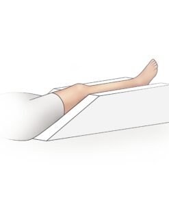 Alternative view of Milliard Foam Leg Elevator Cushion with Washable Cover, Support and Elevation Pillow for Surgery, Injury, Knee Replacement or Rest