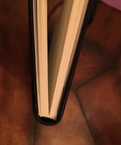 2 Pack Classic Ruled Notebooks/Journals - Premium Thick Paper Faux Leather Writing Notebook, Black, Hard Cover, Large, Lined (5.4 x 8.3) 53 71VvBCblyVL