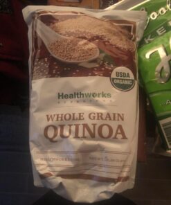 Healthworks Quinoa White Whole Grain Raw Organic (80 Ounces / 5 Pounds) | Protein, Fiber & Iron | Peruvian Origin | Rice & Pasta Substitute 23 71VvTHfk33L