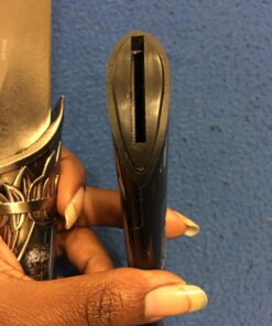 ASR Outdoor 13.5 inch Animal Head Decorative Collector's Hunting Knife with Ornamental Scabbard Black Wolf 33 71VvjT kbHL