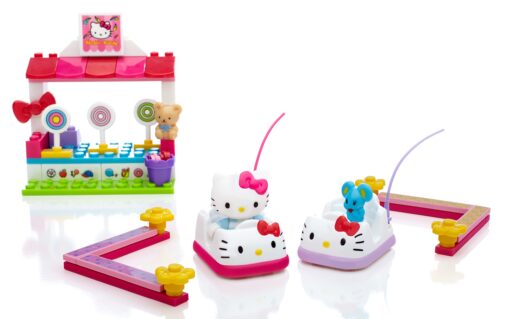 Mega Bloks Hello Kitty Busy Bumper Cars Building Kit