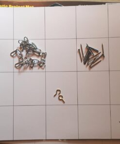 Magnetic Project Mat Showpin Magnetic Mat for Screws with Dry Erase Pen - Large Size Magnetic Pad Preventing Small Screws from Getting Lost and Unorganized - 9.8x11.8 inches 35 71VwWDfUl7L